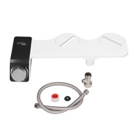 Single Nozzle Toilet Bidet Adjustable Water Pressure Plastic Toilet Self Cleaning Sprayer 9/16in North America