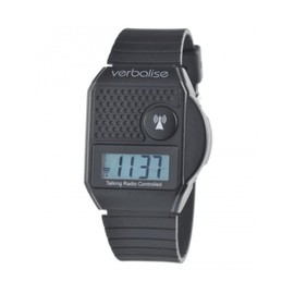 Verbalise Digital Radio-Controlled Alarm Talking Watch VER-D08B
