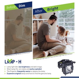 LMP-H LMP-H210 Projector Lamp with Housing for Sony VPL-HW45EW VPL-HW45ES VPL-HW65ES