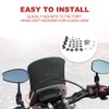 Xitomer Windshield Fit for DR650 2002-2025, DRZ400S, DRZ400SM, CRF250L 2013-2023,