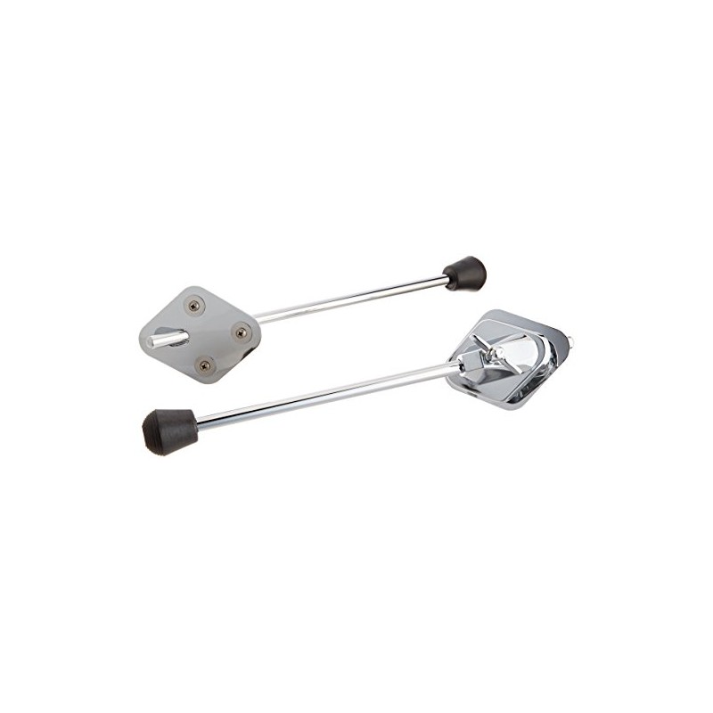 Gibraltar SC-BS2 Lt Wt Bass Drum Spurs With Bracket,Silver