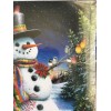 SPRINGBOK FEATHERED FRIENDS 1000 PC PUZZLE SNOWMAN IN HAT SCARF