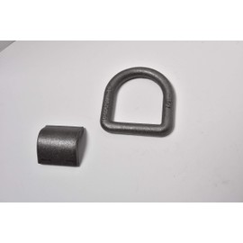 HiGear 1/2-inch 12000 Lbs Load Capacity Weld-on Flip D-Ring Anchor Flatbed Truck Trailer Ratchet Strap Cargo Tie Down (8)