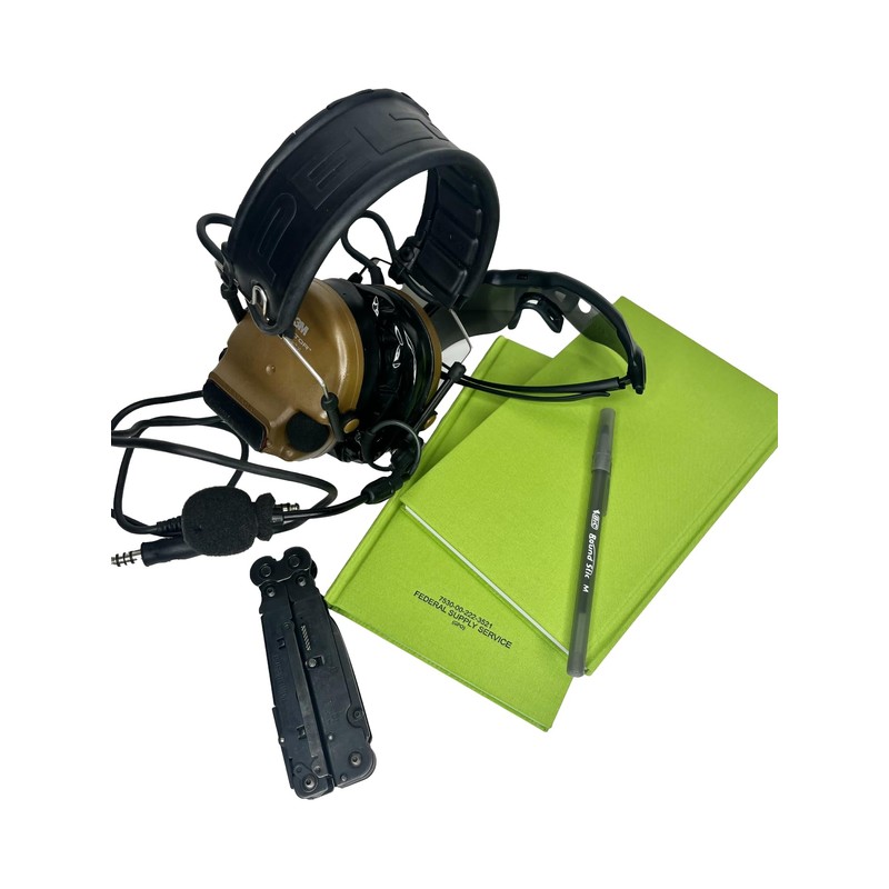 Leaders Notebook Military Green Book 192 Pages, 5.25” x 8”