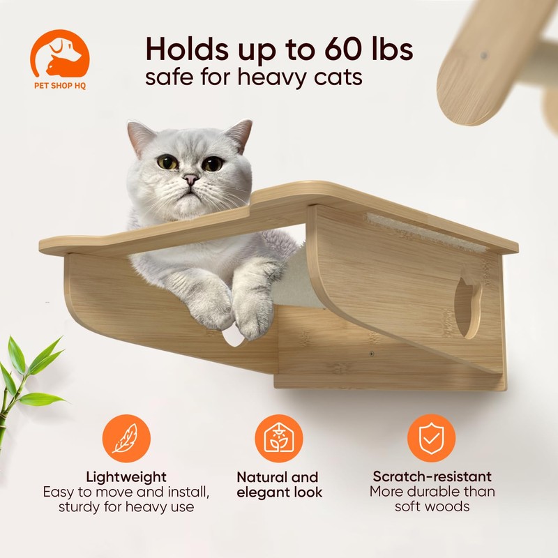 Cat Wall Shelves Furniture for Climbing - Cat House Wall