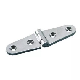 Marine AISI 316 Stainless Steel Solid Cast Boat Strap Hinge 4" x 1"