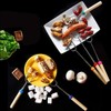 Mluchee 8Pack Marshmallow Roasting Sticks Smores Skewers for Fire Pit