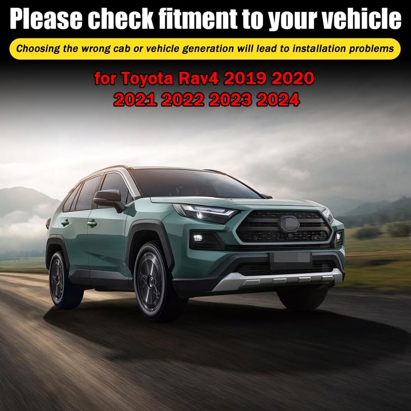 LETINGFAR Window Visors Rain Guards for Toyota Rav4 2019 2020