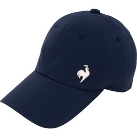 Coq Sportif Cap, Hat, Washable, Washable, Stretchy, For Walking, Jogging, Watching Sports, NVWH (LT5SCP12U)