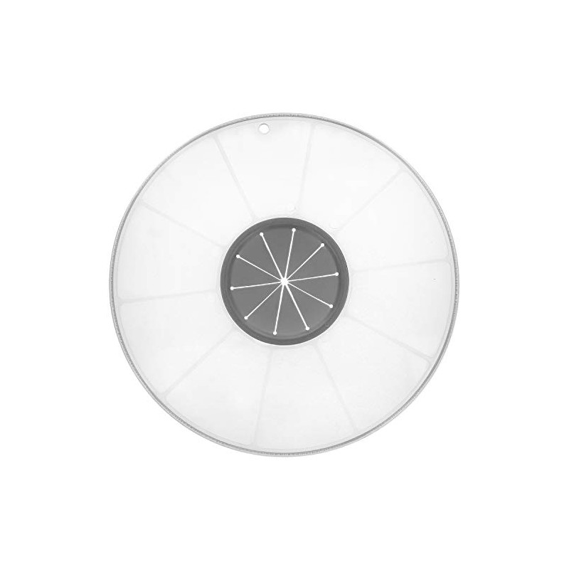 com-four® 2 x Universal Splash Guard Lids for Mixing Bowls