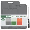 Gintan Flexible TPU Cutting Board with Knife and Juice Groove,