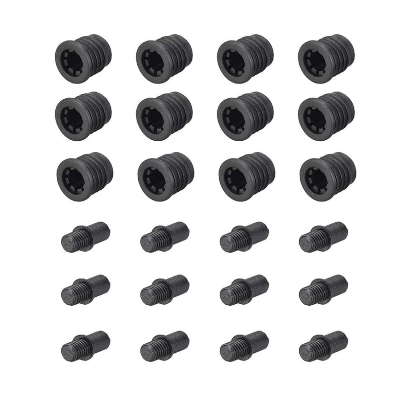 Flushbay 12pcs/6 Pairs Saran Net Fixed Bushing Speaker Small Peg