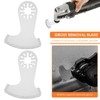 6Pcs Diamond Boot Oscillating Multitool Blades - Durable Grit Grout