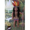 Unbranded 18in doll sized boy native american indigenous ethnic breechclout