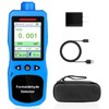 ZYKYCX Formaldehyde Detector, Rechargeable HCHO Monitor with Vibration, Visual &