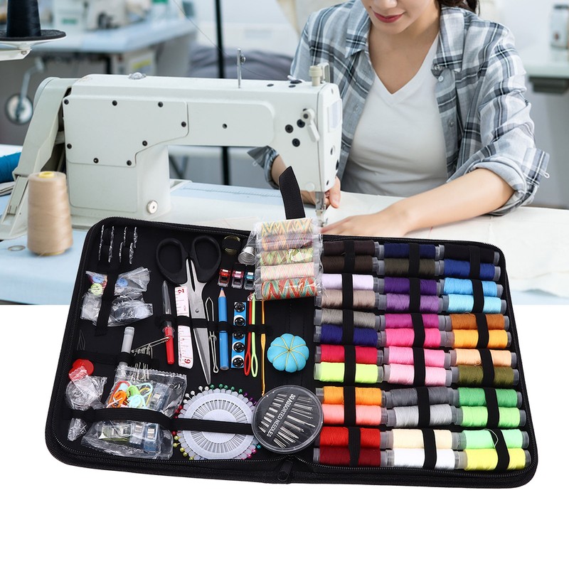 200Pcs Sewing Kit Completed Quickly Portable Travel Tools Complete Accessories