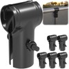 ForoGore 12 Pcs End Rail Clamps T Pipe Clamp for