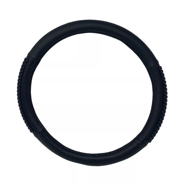 CPR NEW Black Massage w/ Square Texture Universal Steering Wheel