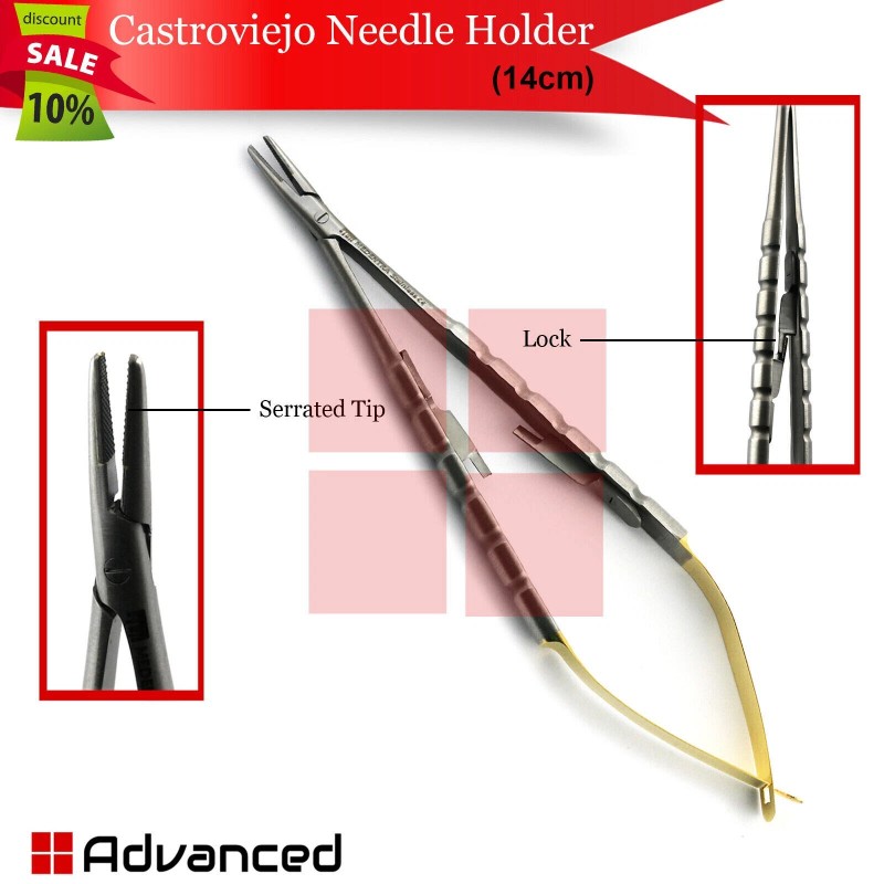 Medentra Blepharoplasty Kit Ophthalmic Retractor Forceps Eyelid Cataract Surgery Set