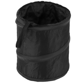 Bote de Basura del Coche, Portátil Universal que Viaja del Negro del Cubo de Basura Plegable Colgante para la Basura Organiza el Coche