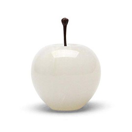 Marble Apple Small Marble Apple Small White Interior Marble Paperweight Decoration Present Gift Adult Marble Apple