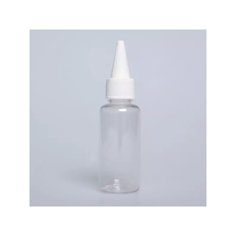 White Cap 화이트캡 투명 뾰족 공병 물감 조색 교구 도색