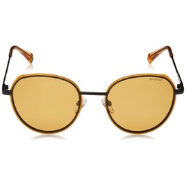 Polaroid Modern Polarized PANTHOS Sunglasses, Yellow, 51