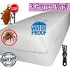 Superior Extra Heavy 8 Gauge Vinyl Mattress Protector Zippered Encasement