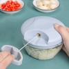 24x7 Cortador Moledor Picador Verduras Frutas Manual Chopper