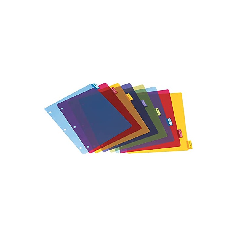 CRD84019 - Extra-Tough Poly Index Dividers