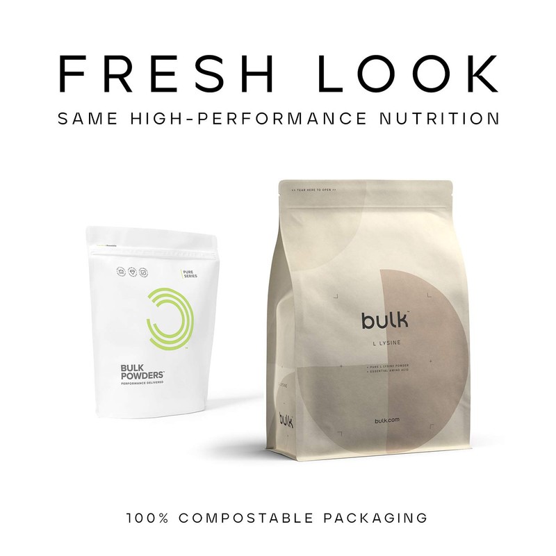 Bulk L-Lysine Powder, 500 g, Packaging May Vary