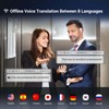 Wooask AI Translator Earbuds, 144 Language Translator Earbuds OWS 3-in-1