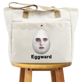 WCGXKO Movie inspired Gift Movie Merchandise Tote Bag For Movie Fans (Eggward TB)