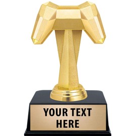 Crown Awards Gaming Trophies, 6" Gold Video Games Controller Trophy, 20 Pack