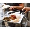 3Pcs Black Disability Aids Cutlery Sets, Extra Wide Handles Easy