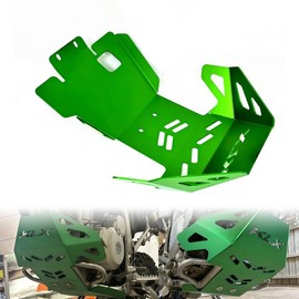 Front Skid Plate Accessories Compatible with D-TRACKER 1993-2007 D-TRACKER X 1993-2020 KLX250 KLX250S KLX250R KLX300 KLX300R KLX300SM Motorcycle Engine Mud Guard Cover (Green)