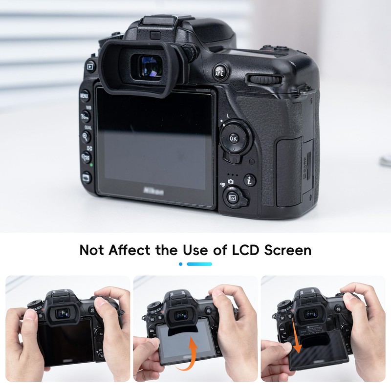 Eyecup Eyepiece Extension for Nikon D780 D750 D610 D600 D7500