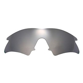 NicelyFit Polarized Replacement Lenses for Oakley M Frame Sweep Sunglasses (Titanium Mirror)