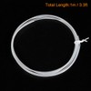 sourcing map PTFE Tube 0.5mm Inner Dmr x 0.9mm Outer