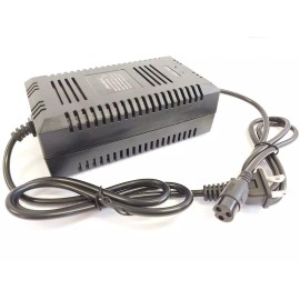 PCC 12 Volt 1.6A battery Charger W/ 3 PRONG CONNECTOR for Gas Scooter BC02