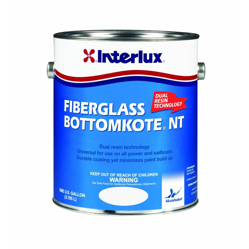 Interlux YBB379/QT Fiberglass Bottomkote NT Antifouling Paint - Black, Quart