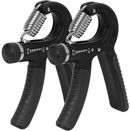PELLUM Hand Grip Strengthener Forearm Grip with Adjustable Resistance 11-132 Lbs (5-60kg), Hand Gripper, Hand Exerciser, Grip Strength Trainer for Athletes, Muscle Building and Therapy Workout