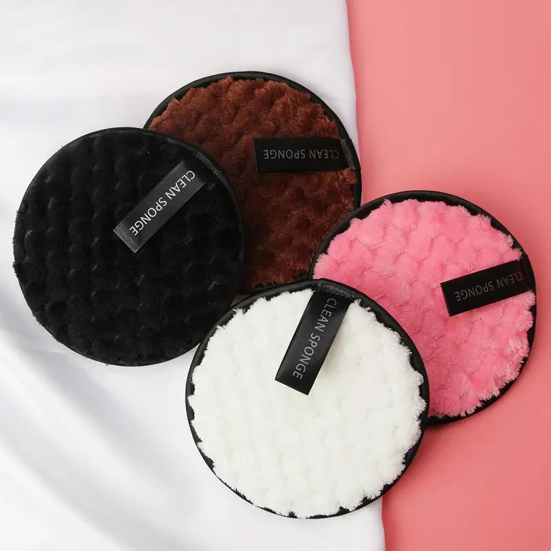 Makeup Removing Puff Set 4 Pack – Double Sided Pineapple