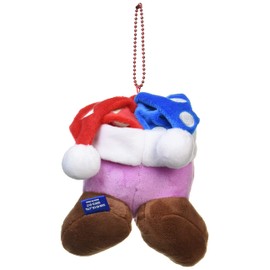 SAN-EI KPM08 Kirby All-Star Collection Marc Plush Mascot, W 2.8 x D 2.6 x H 3.1 inches (7 x 6.5 x 8 cm)