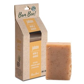20 Pack Jabón Artesanal Natural Miel Avena 100 G Bam Boo! Lifestyle