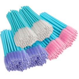 Mascara Wands, 300 Pack Disposable Lash Brushes for Eyelash Extensions Makeup Brush Bulk Tool Set