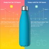 GeeRic Drinking Bottle 500 ml Stainless Steel Thermos Flasks Double-Walled