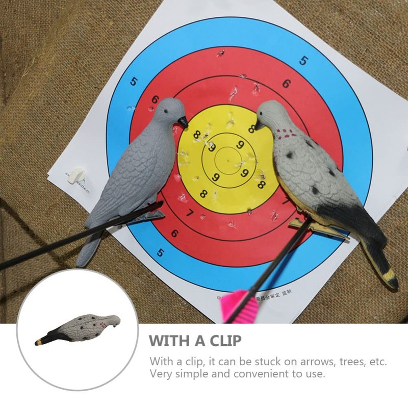EXCEART Archery Targets Hunting Pigeon Target 3D Animal Dove Shaped