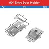 RV Designer E273 Zinc T-Style Entry Door Holder - Angled