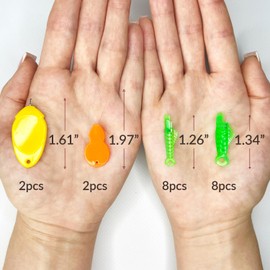 VONEEDL 50 PCS Fish Type Needle Threader Pack: for Side-Threading Sewing Machines & Hand Sewing Use